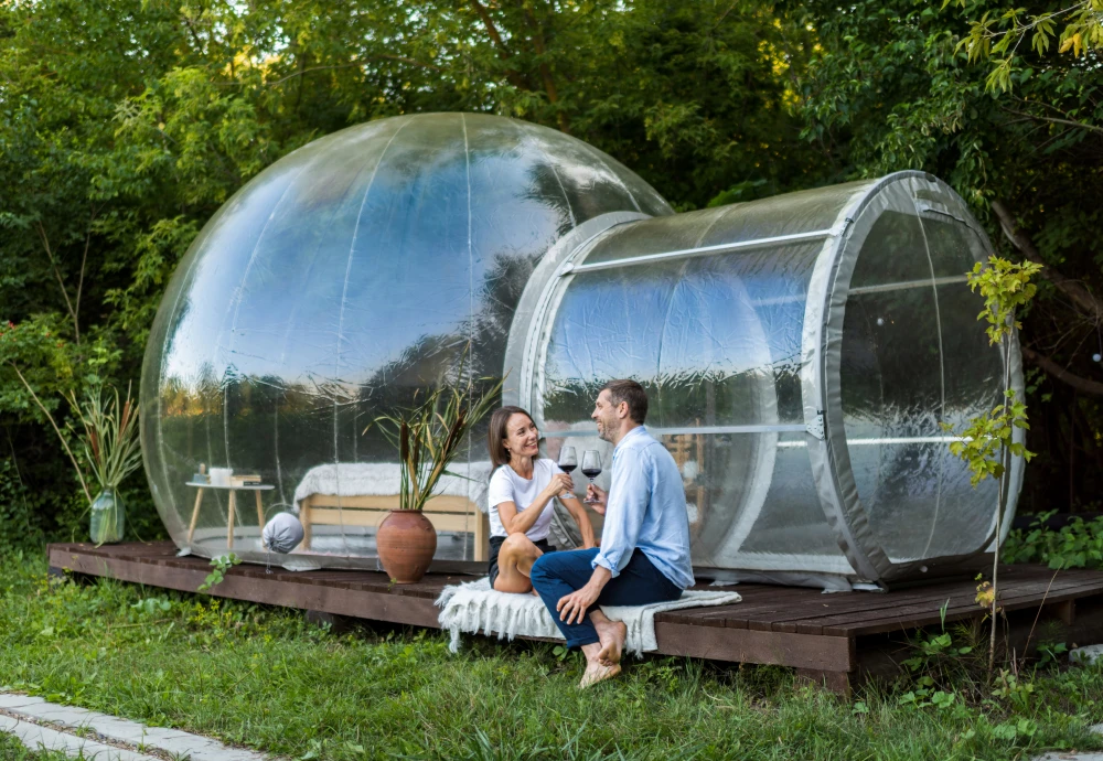 inflatable lawn tent bubble